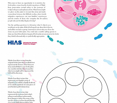 Illustrated Journeys: Reimagining the Seder Plate