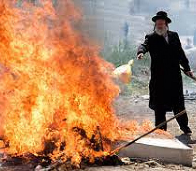 Burning Chametz