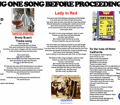 Must Sing Seder Songs