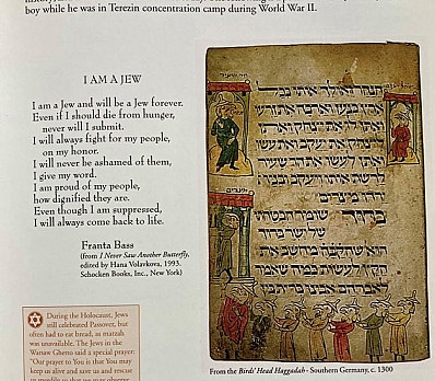Poem from Grandma's Family Haggadah