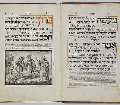 The Wise Son, Passover Haggadah, Amsterdam, 1741