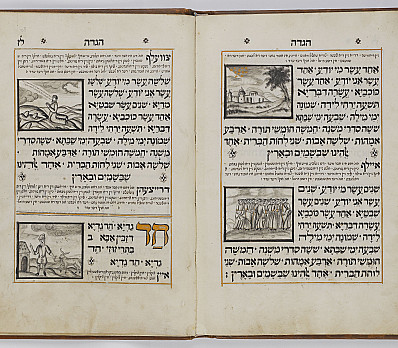 Who Knows One, Passover Haggadah, Amsterdam, 1741, NLI