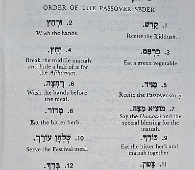 Order of the Seder