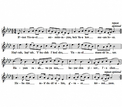 Hallel הַלֵּל B’tzeit Yisrael