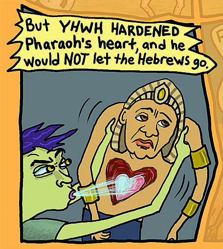 YHWH Hardened Pharaoh's Heart