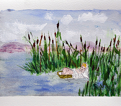 Moses in the Bullrushes
