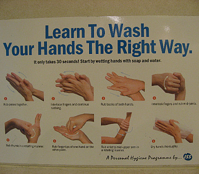 Hand Washing Instructions
