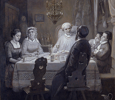 Seder (The Passover Meal) (Der Oster-Abend)