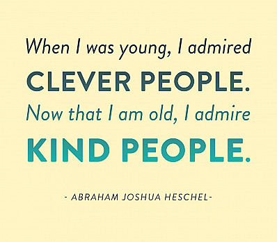 Heschel on Kindness
