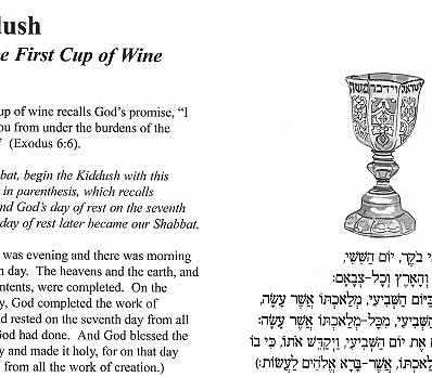 Kiddush Part 1